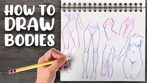 drawing female body